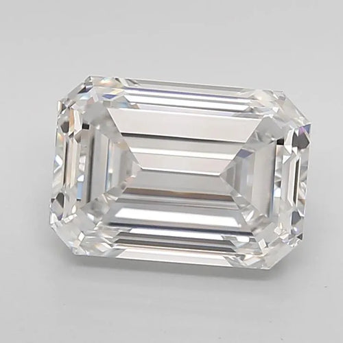 2.92ct Emerald Lab Grown Diamond (Colour F, Clarity VS1, IGI Certified)