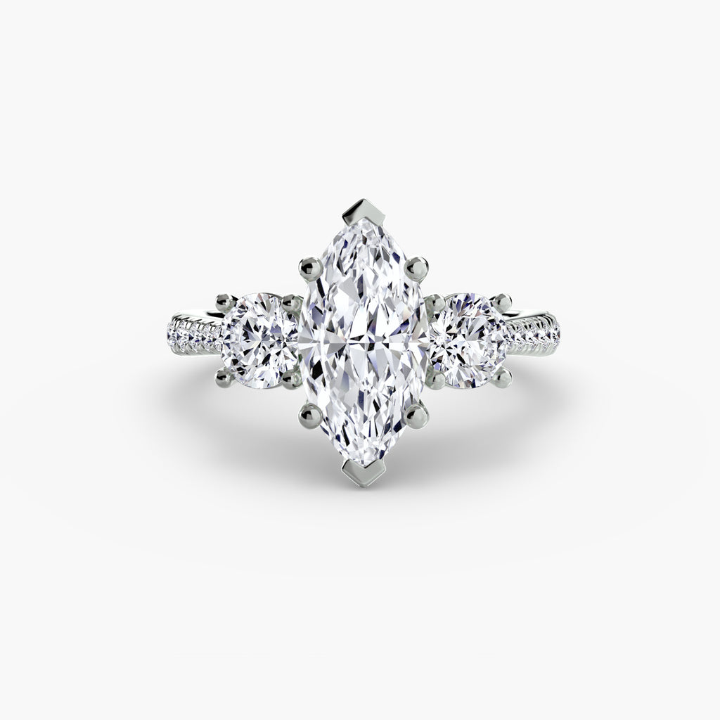 Orlena Pavé Trilogy Ring