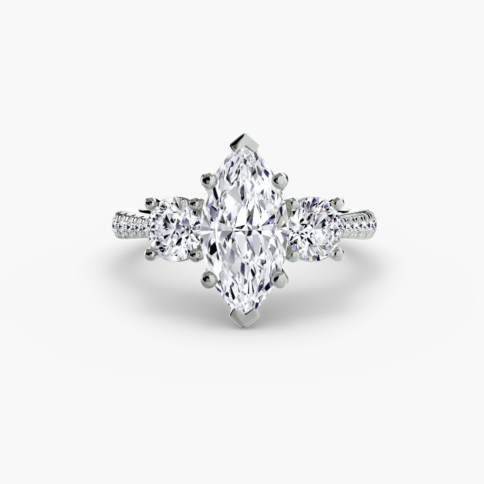 Orlena Pavé Trilogy Ring