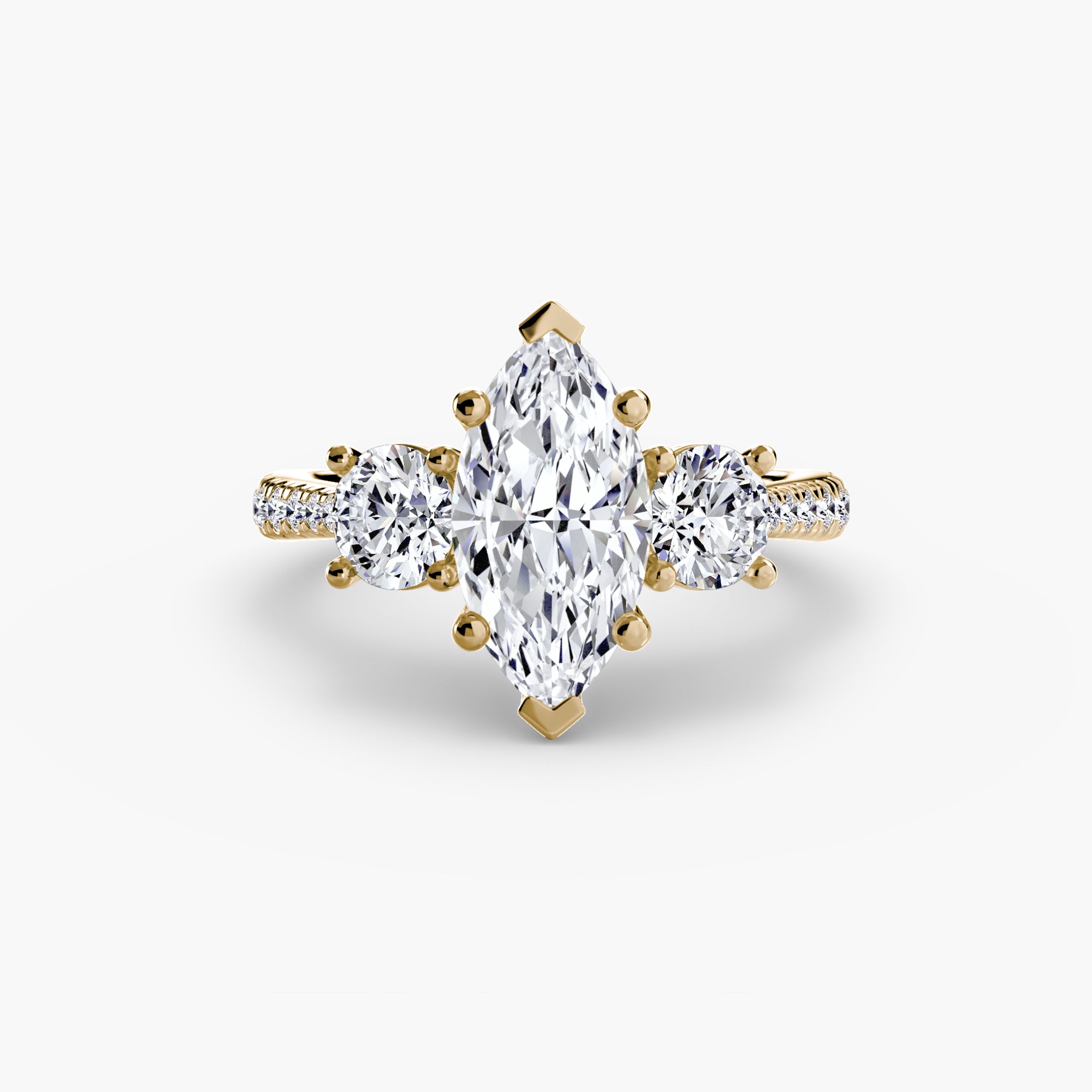 Orlena Pavé Trilogy Ring
