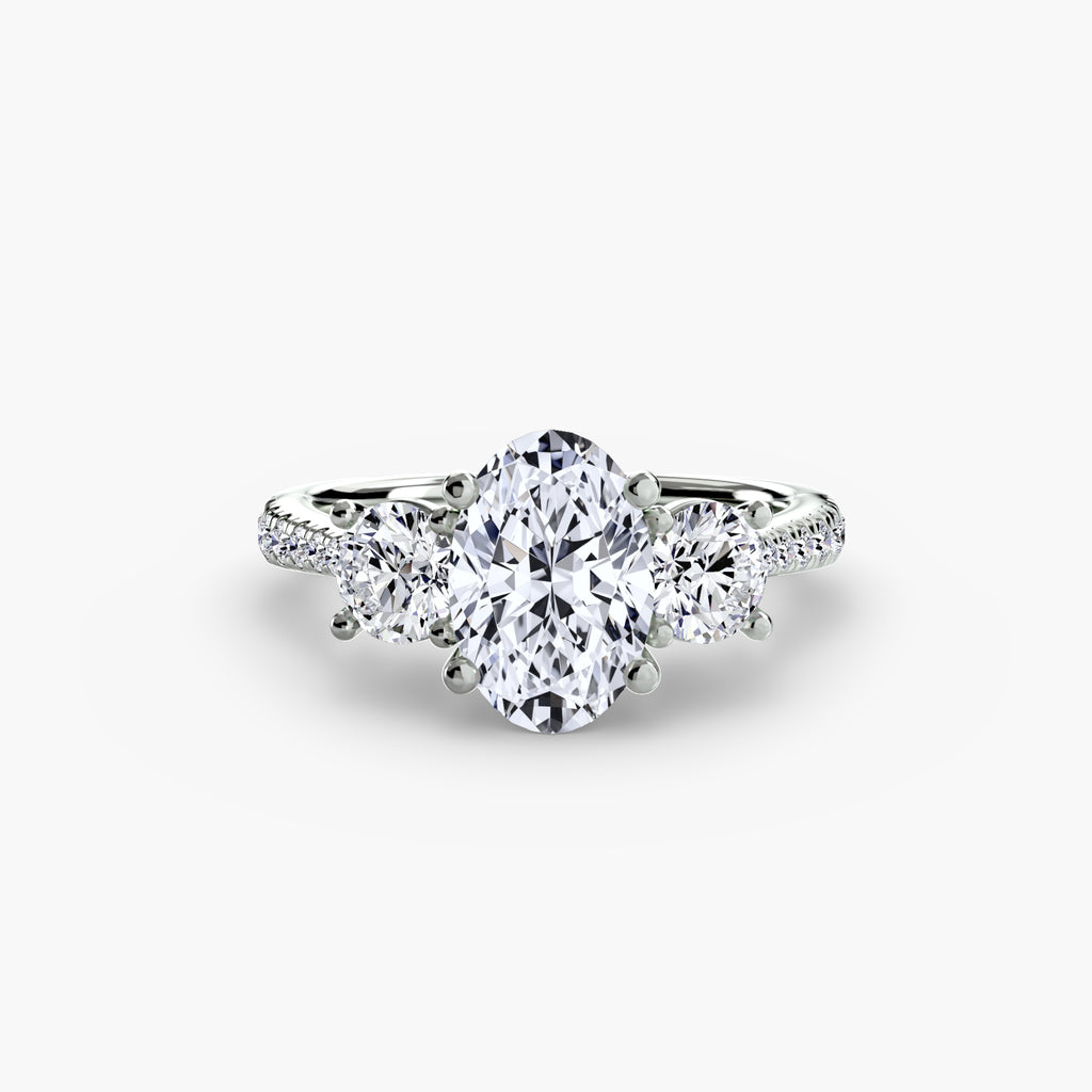Orlena Pavé Trilogy Ring