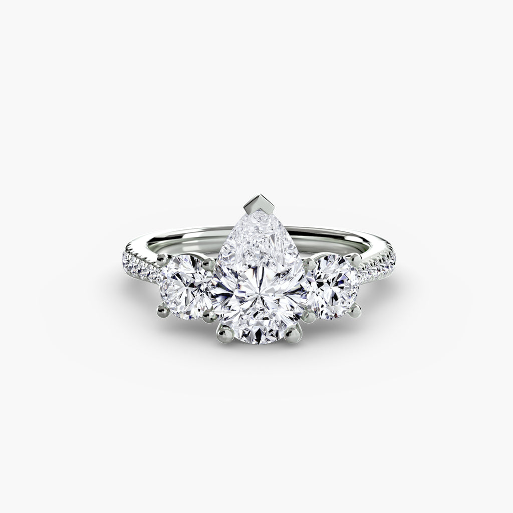 Orlena Pavé Trilogy Ring