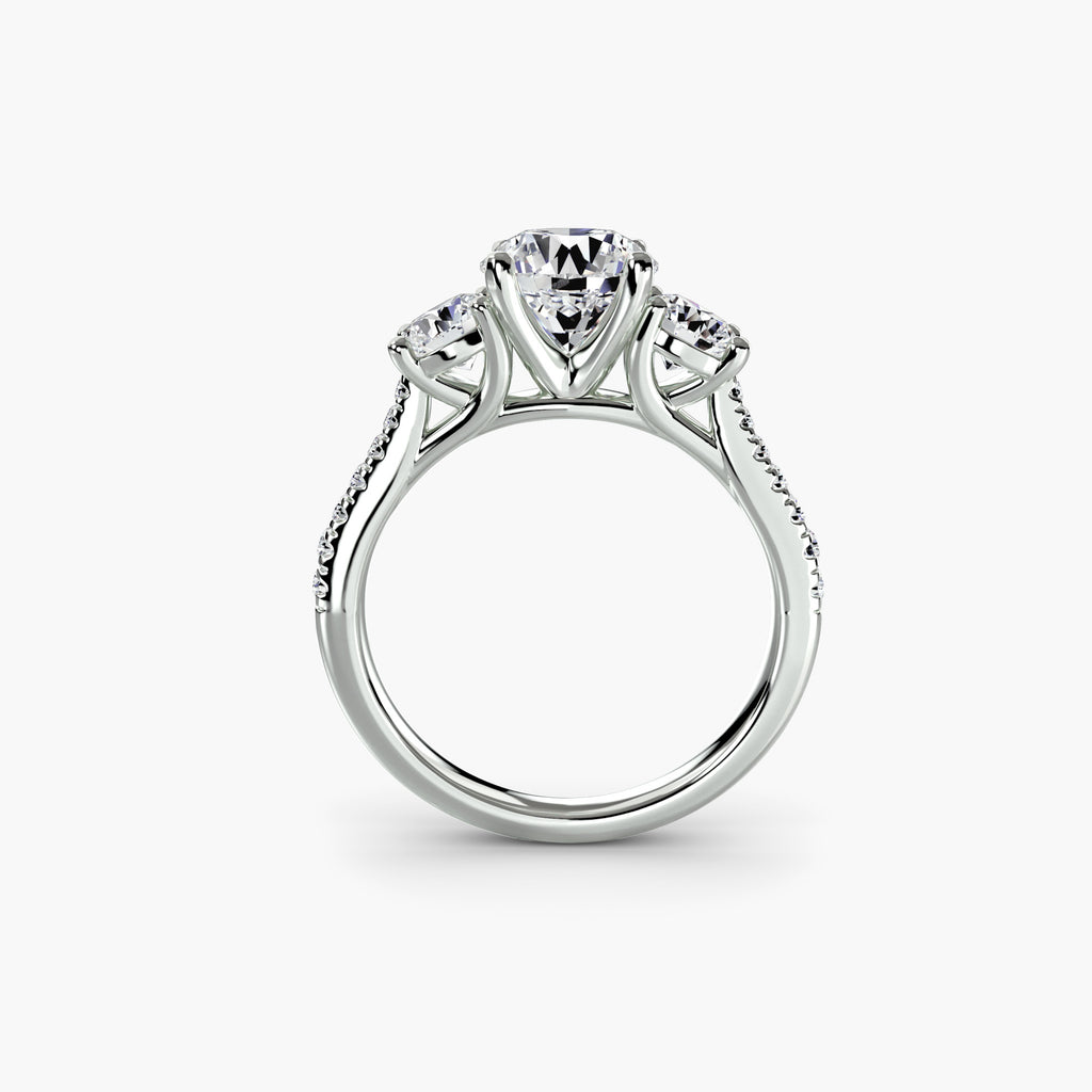 Orlena Pavé Trilogy Ring