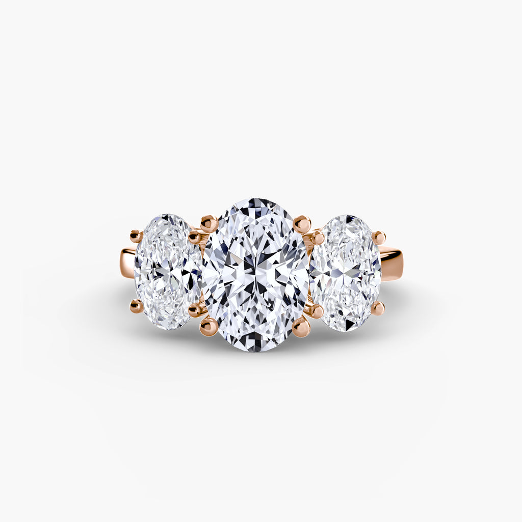 Triona Trilogy Ring – Oval Cut