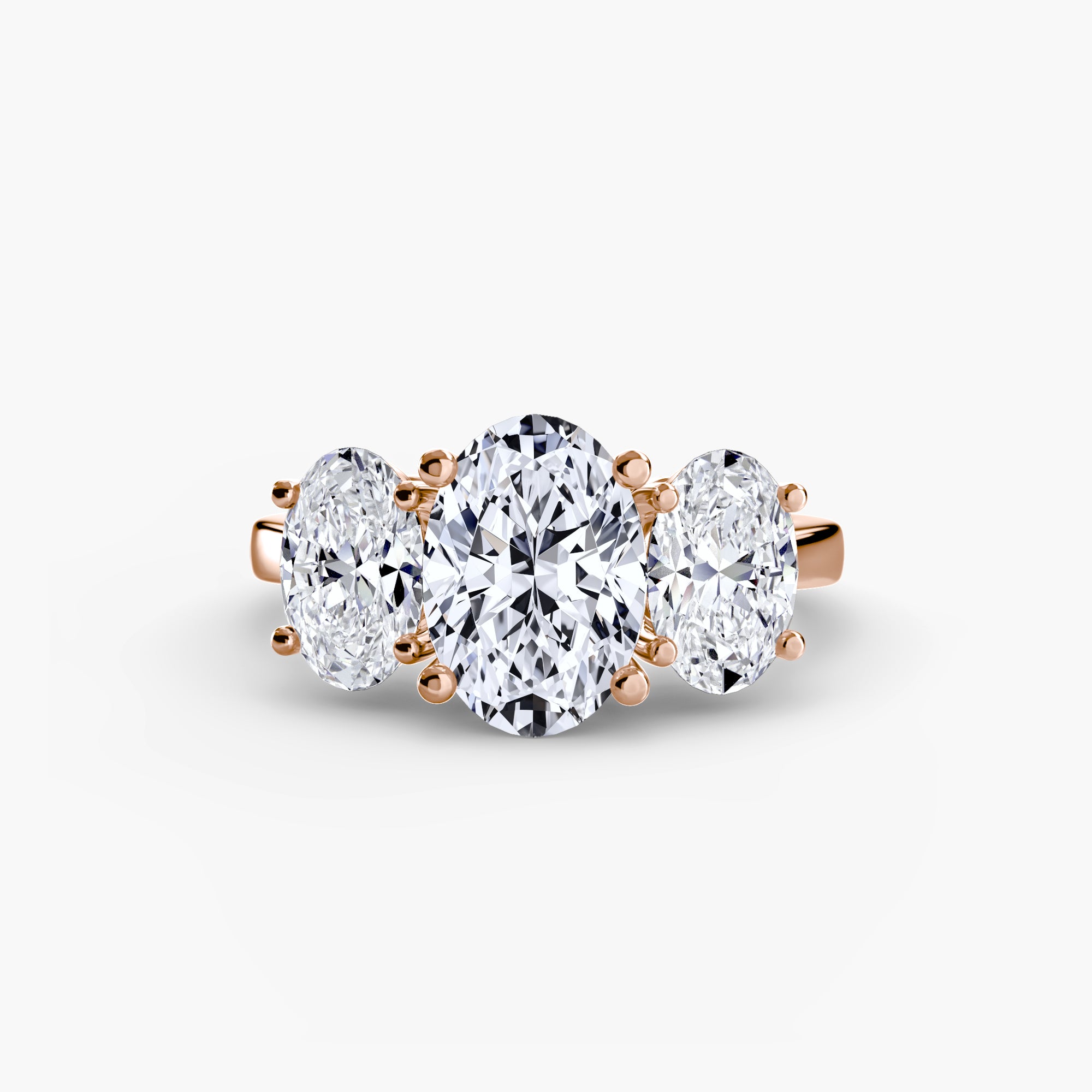 Triona Trilogy Ring – Oval Cut