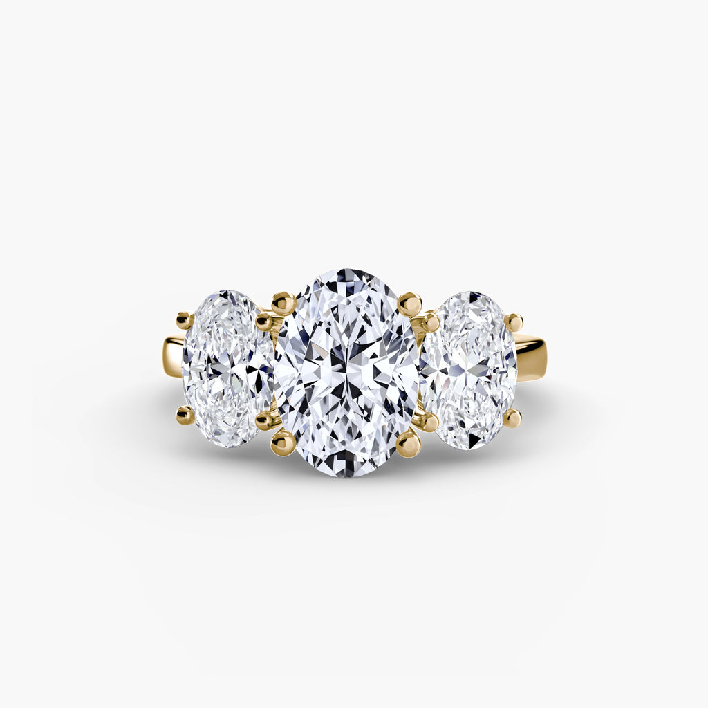 Triona Trilogy Ring – Oval Cut
