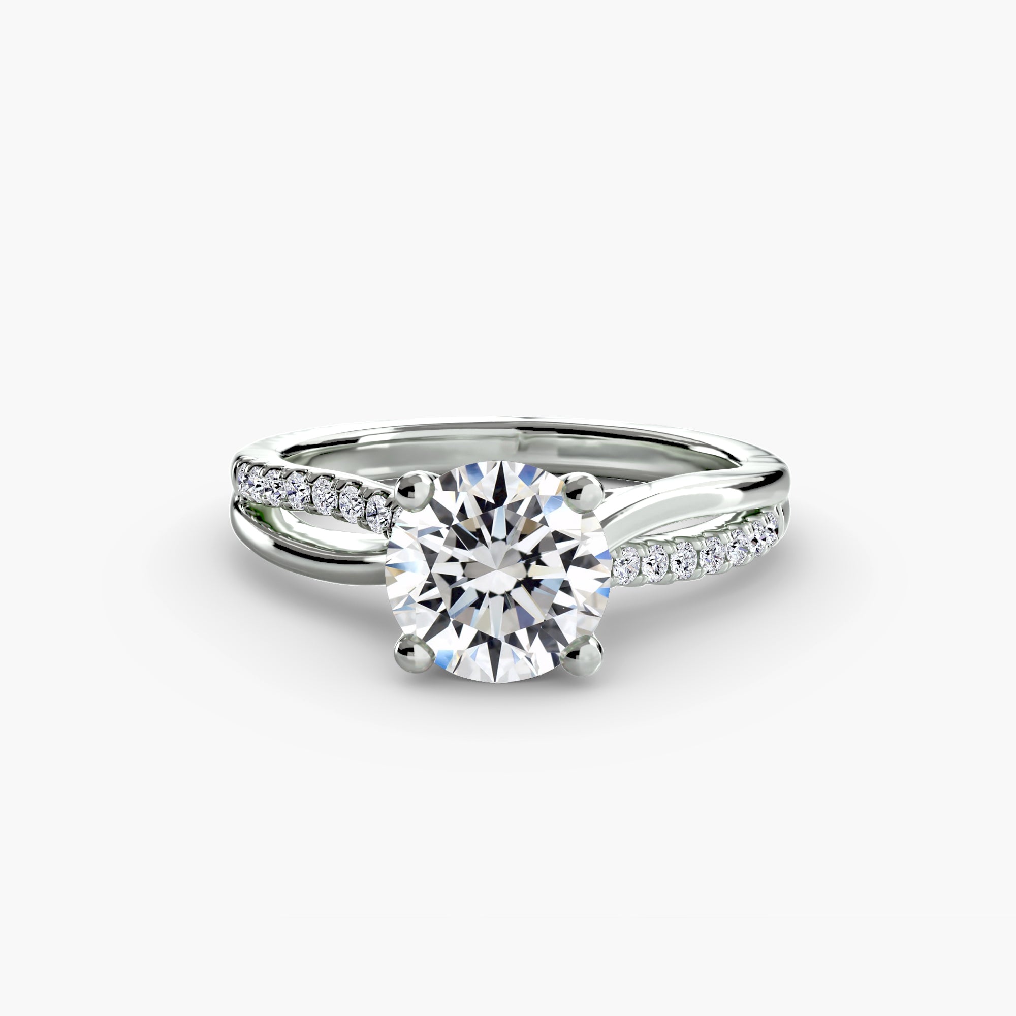Velara Twist Pavé Ring