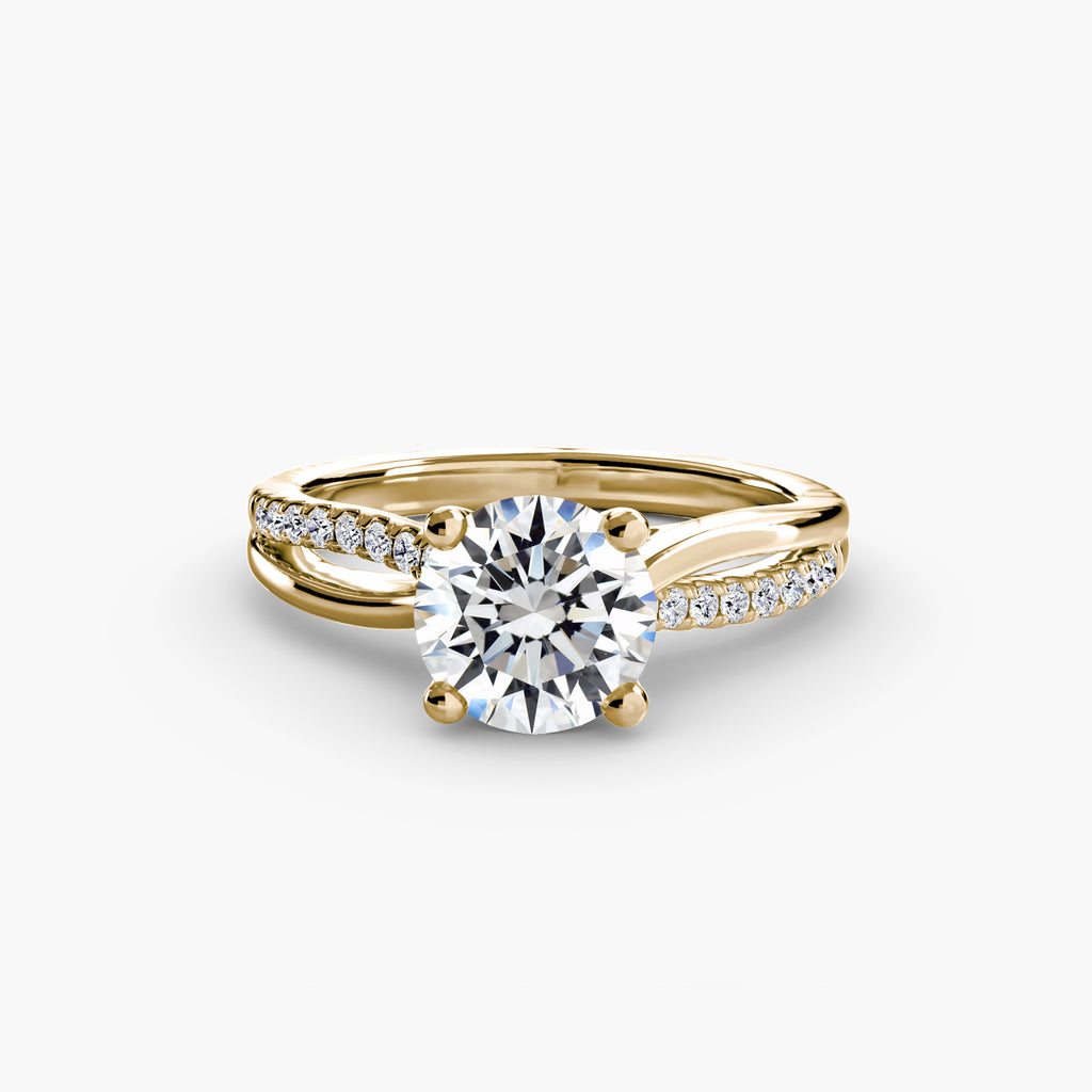 Velara Twist Pavé Ring