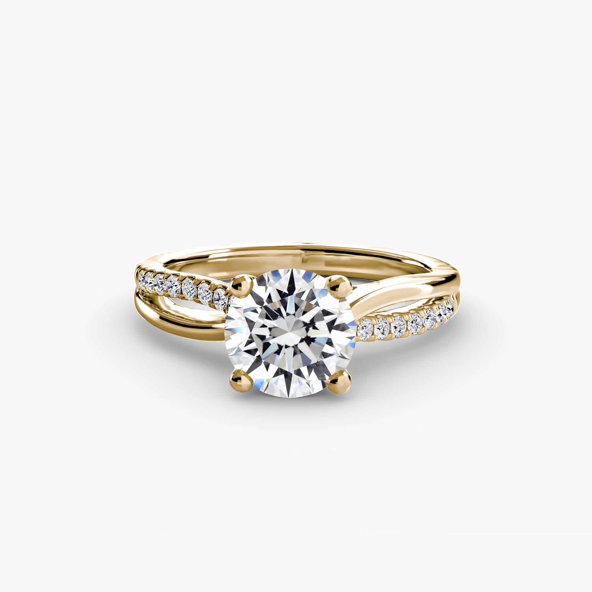 Velara Twist Pavé Ring