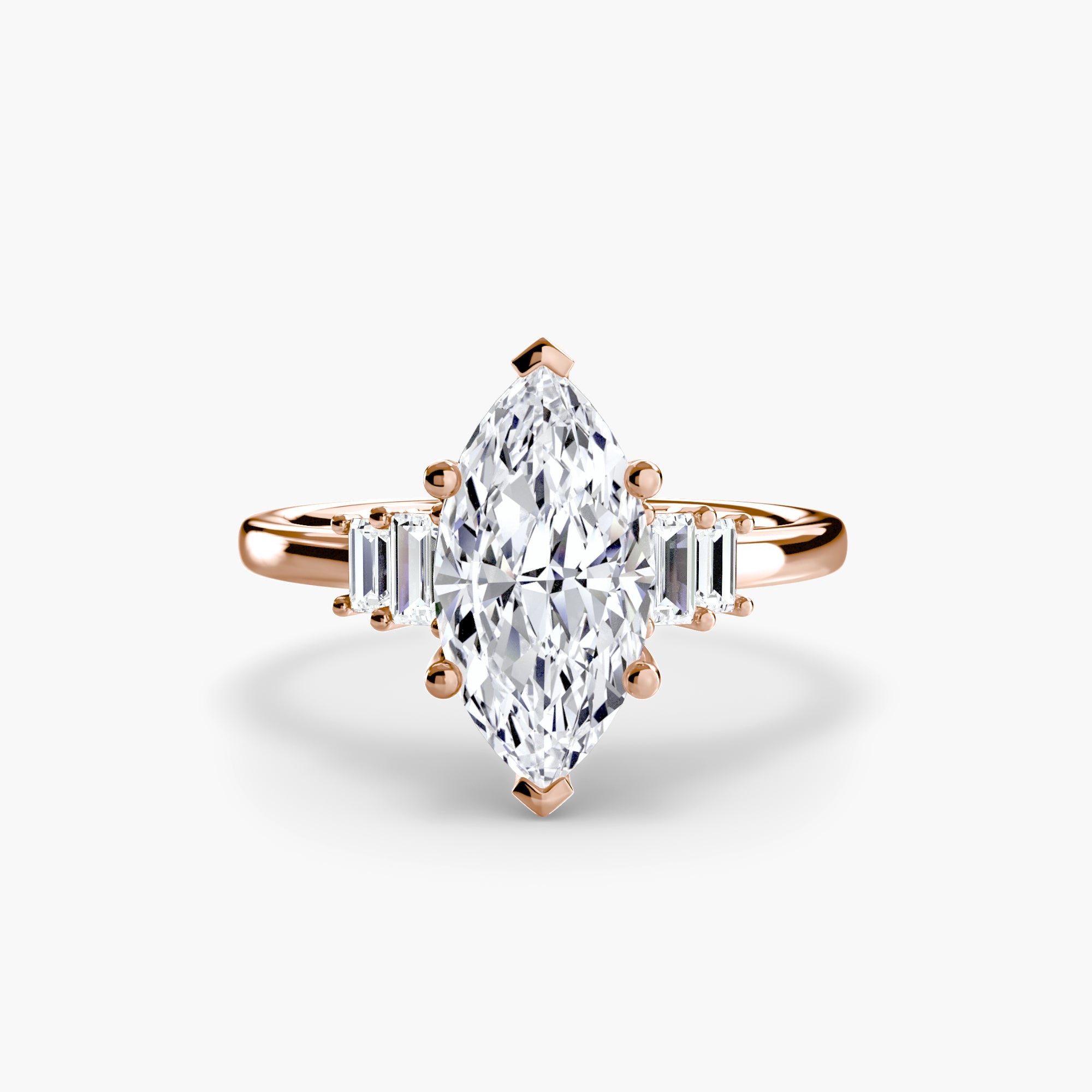 Meridion Solitaire Ring