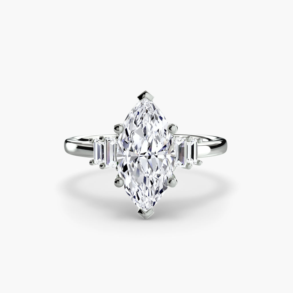 Meridion Solitaire Ring