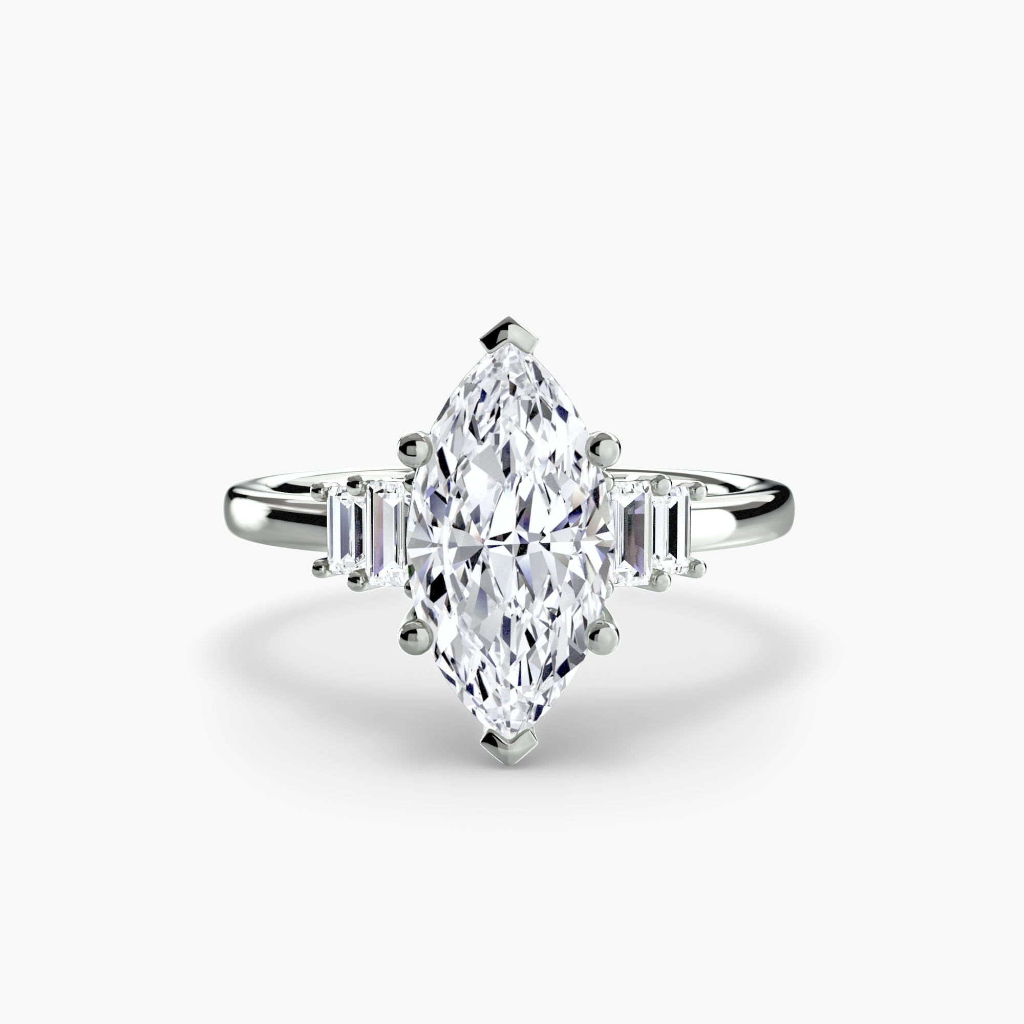 Meridion Solitaire Ring