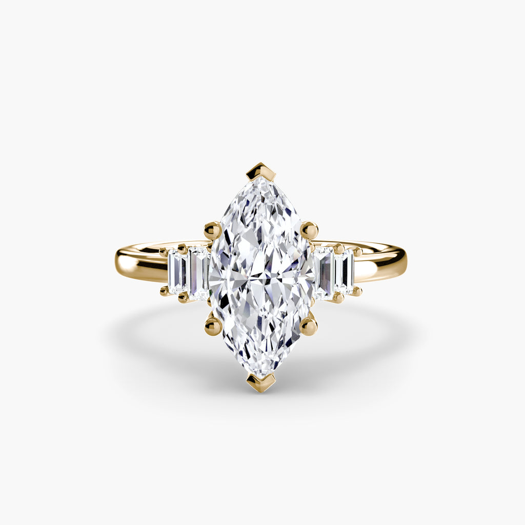 Meridion Solitaire Ring