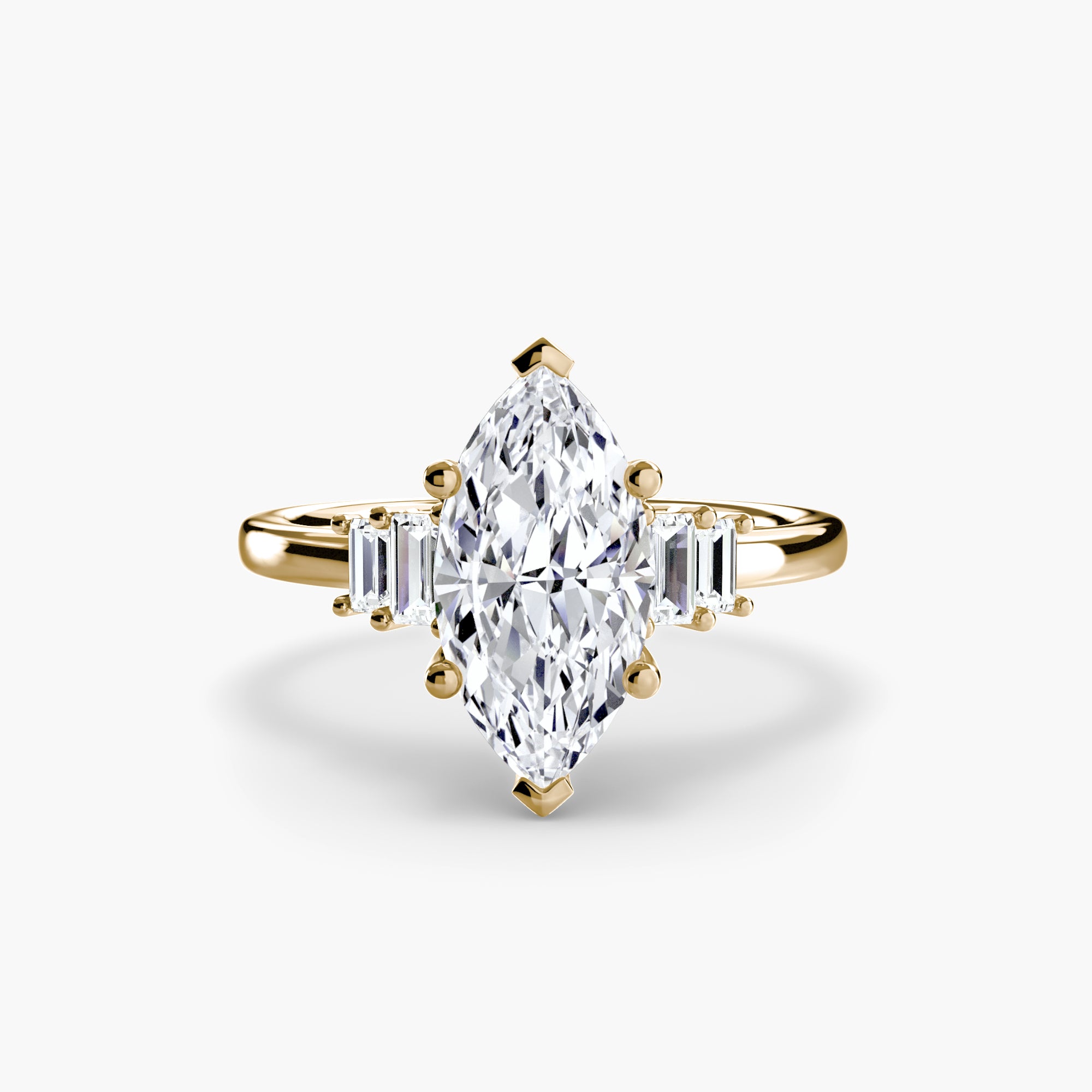 Meridion Solitaire Ring