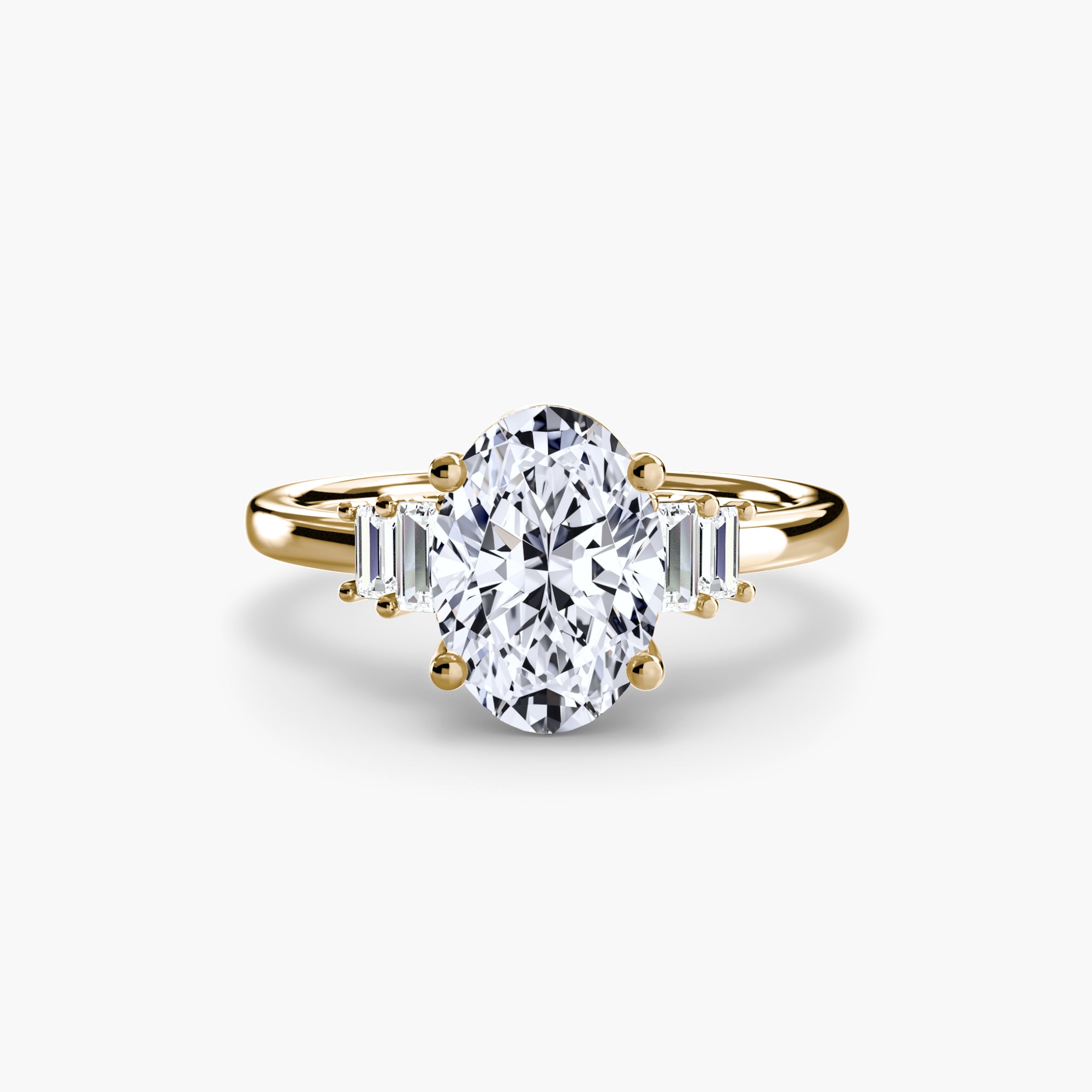 Meridion Solitaire Ring