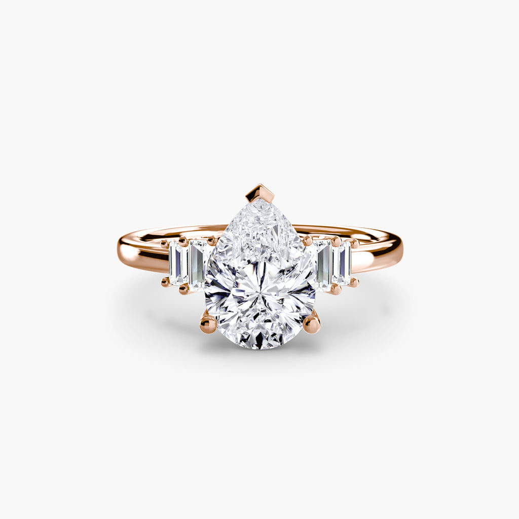 Meridion Solitaire Ring