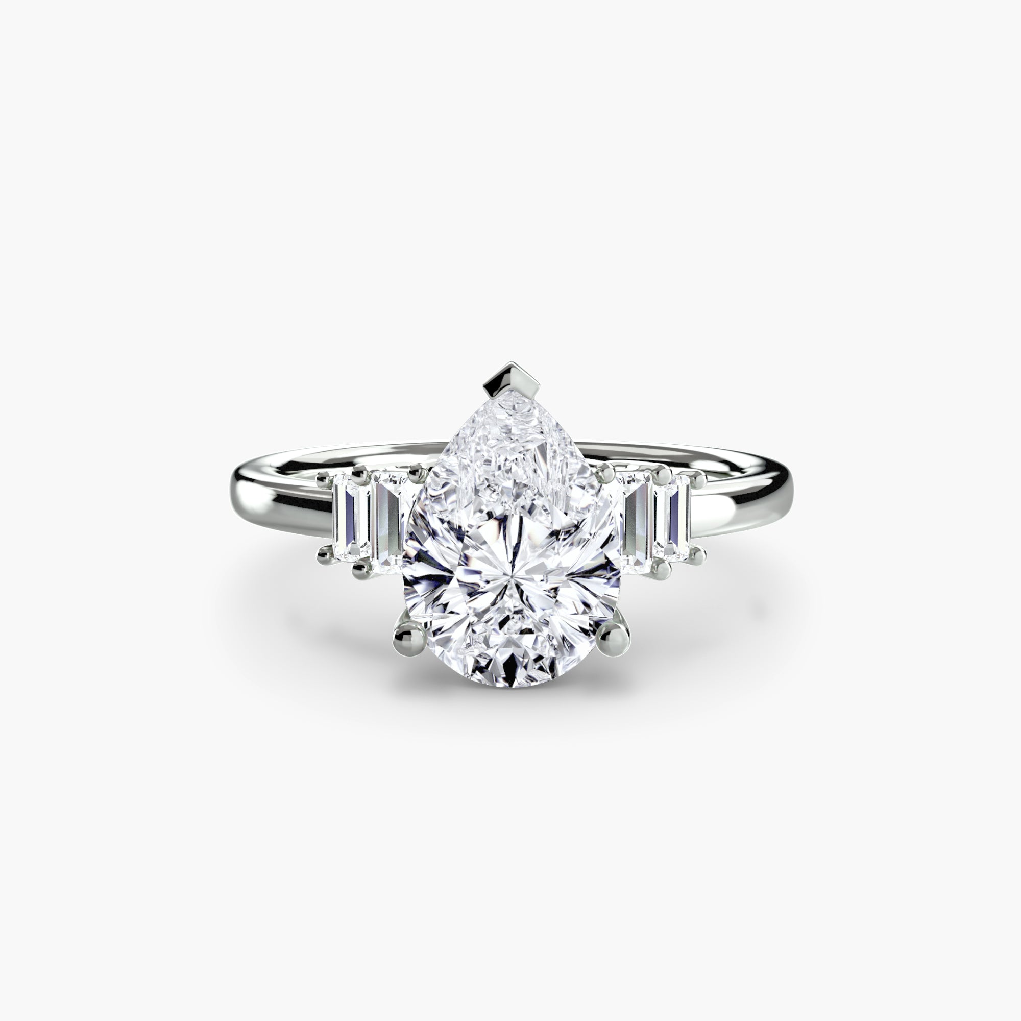 Meridion Solitaire Ring