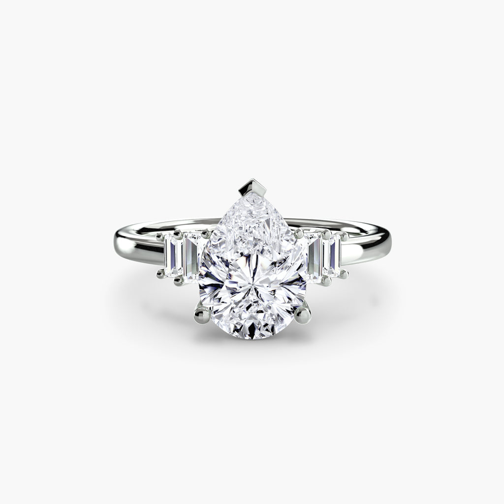 Meridion Solitaire Ring
