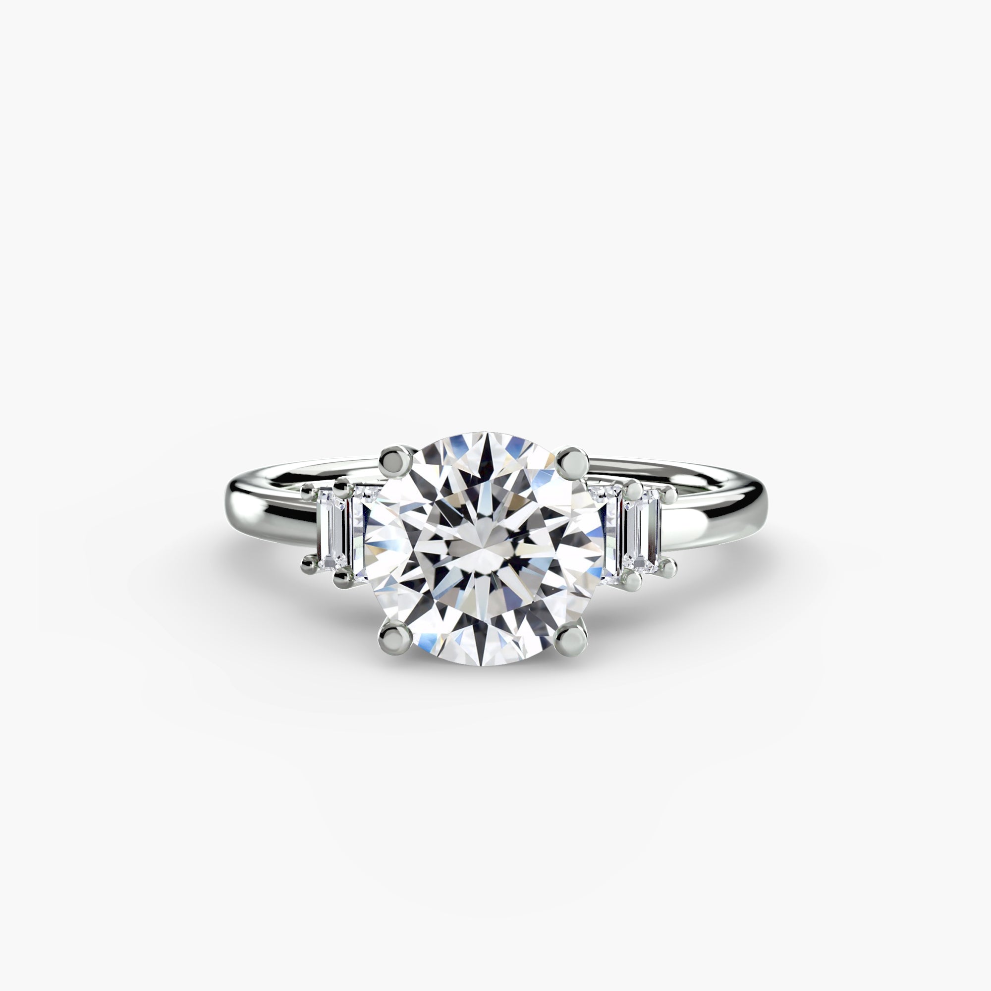 Meridion Solitaire Ring