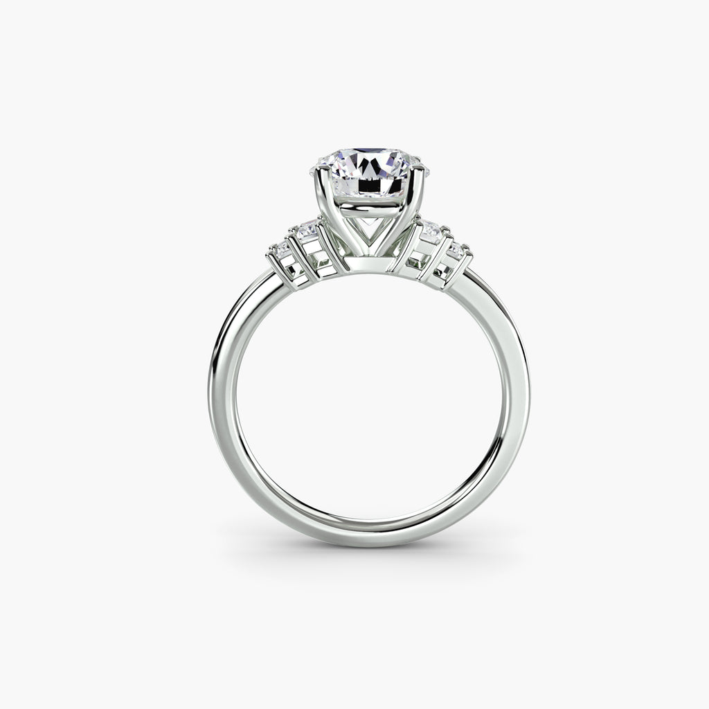 Meridion Solitaire Ring