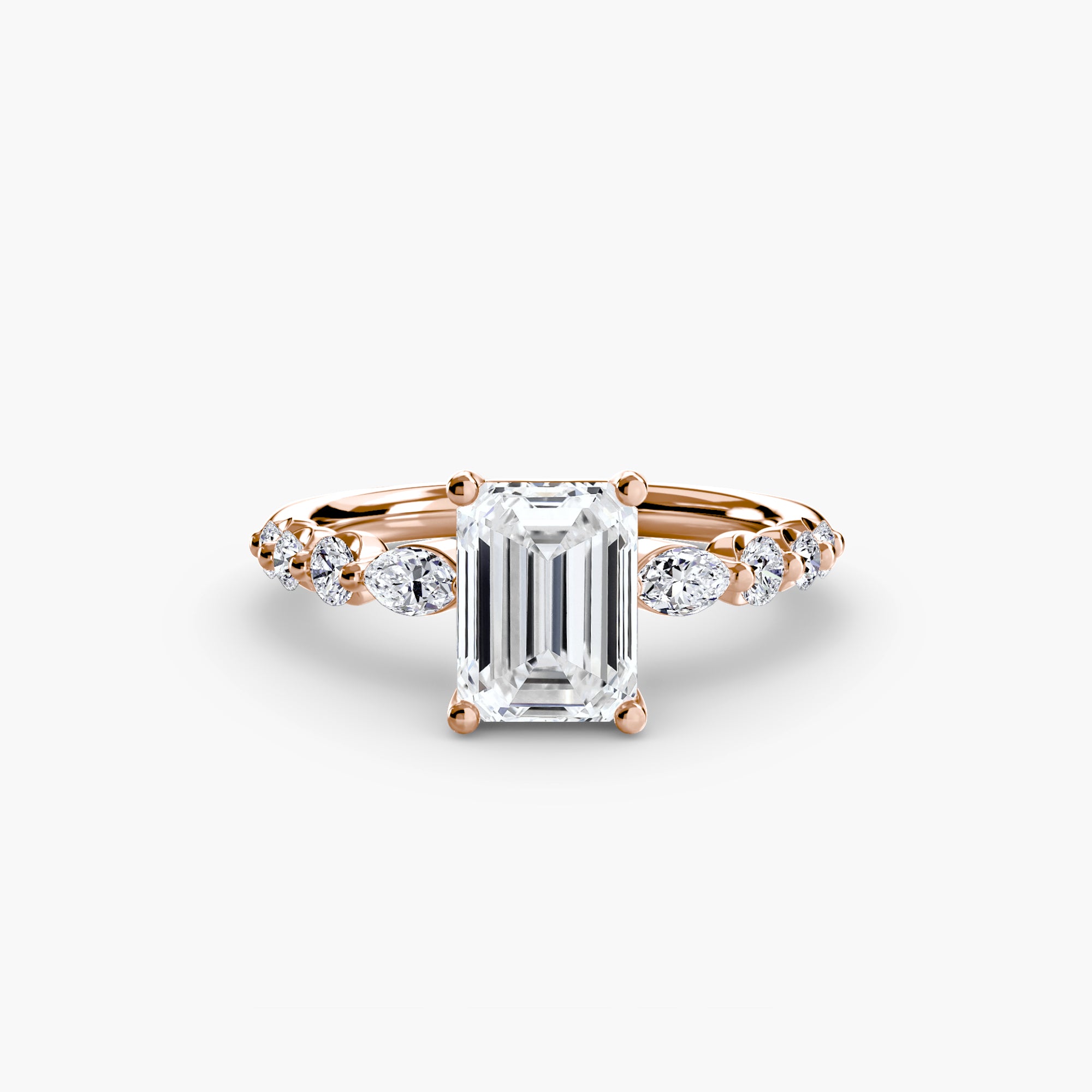 Velora Cluster Ring – Round Cut
