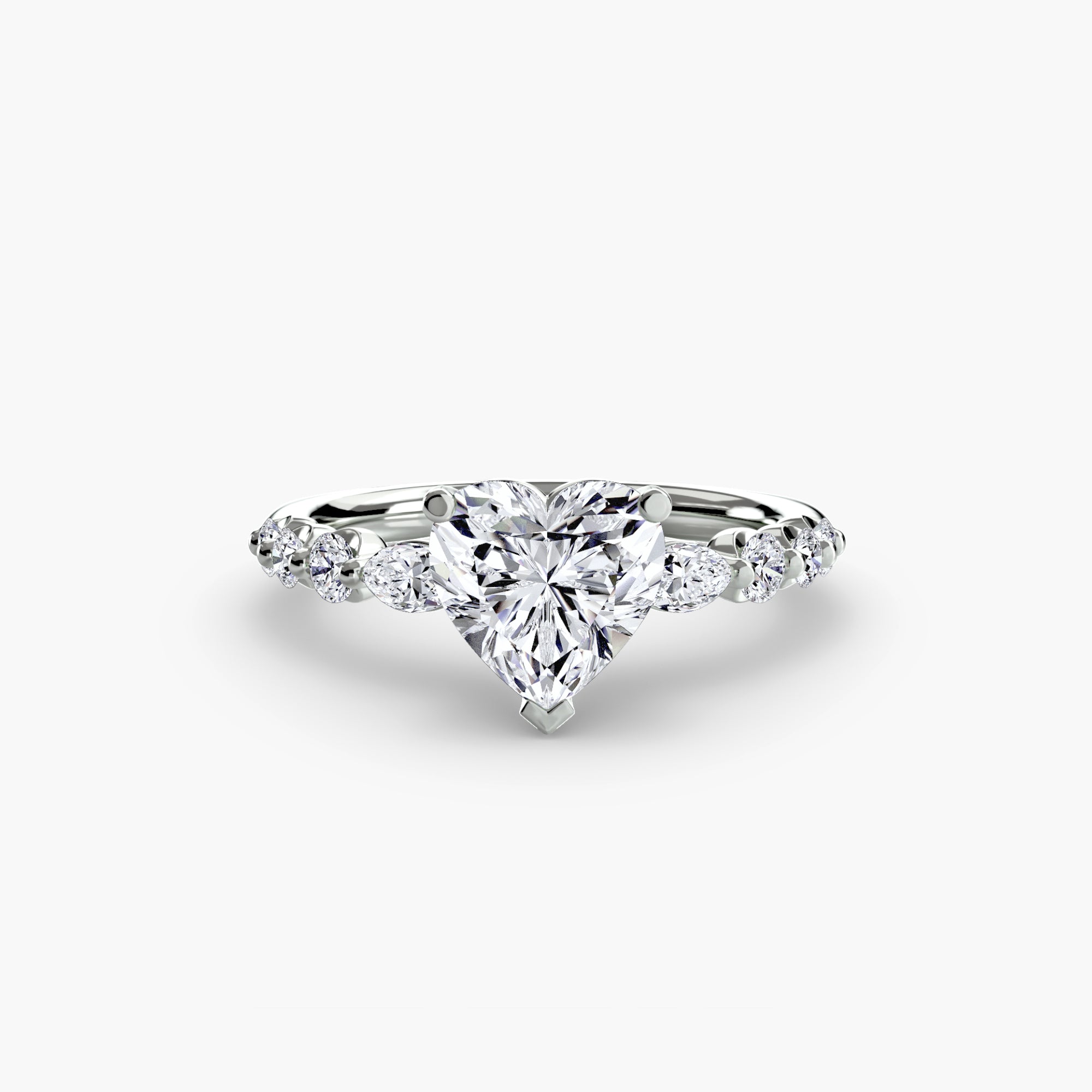Velora Cluster Ring – Round Cut