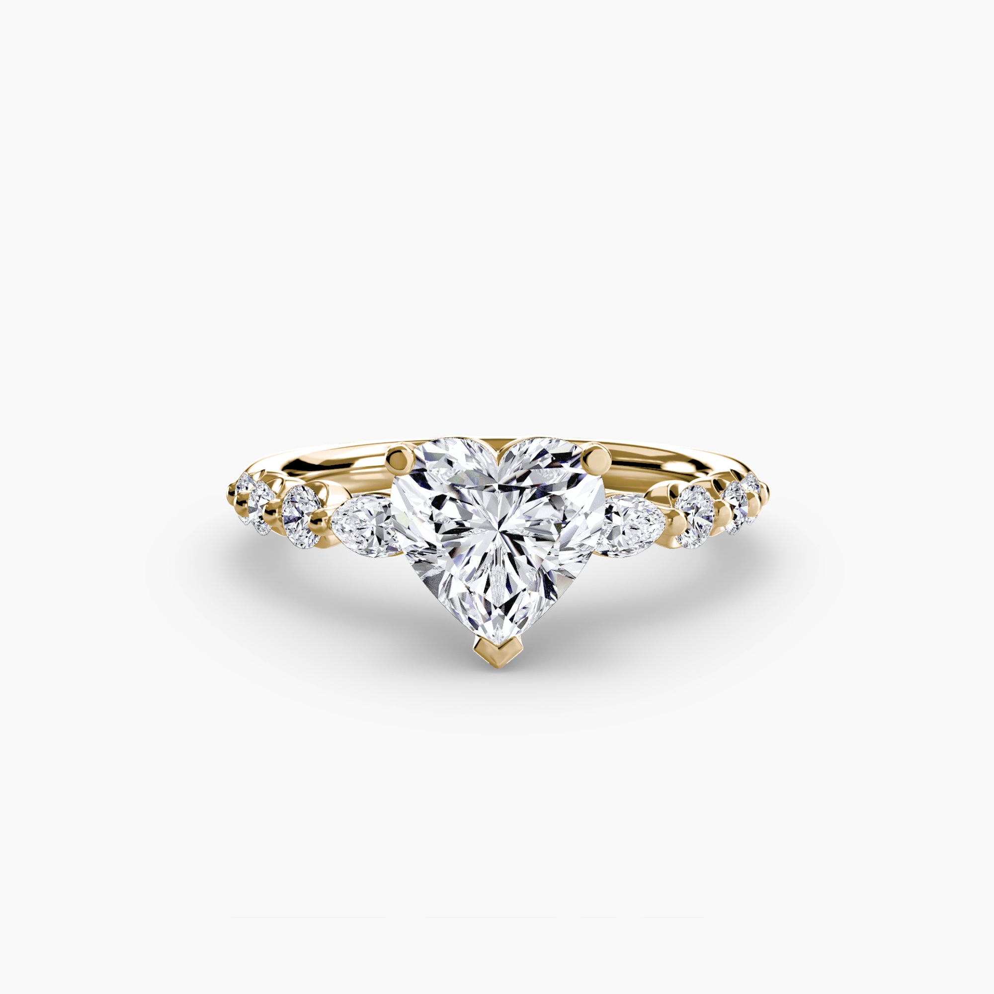 Velora Cluster Ring – Round Cut
