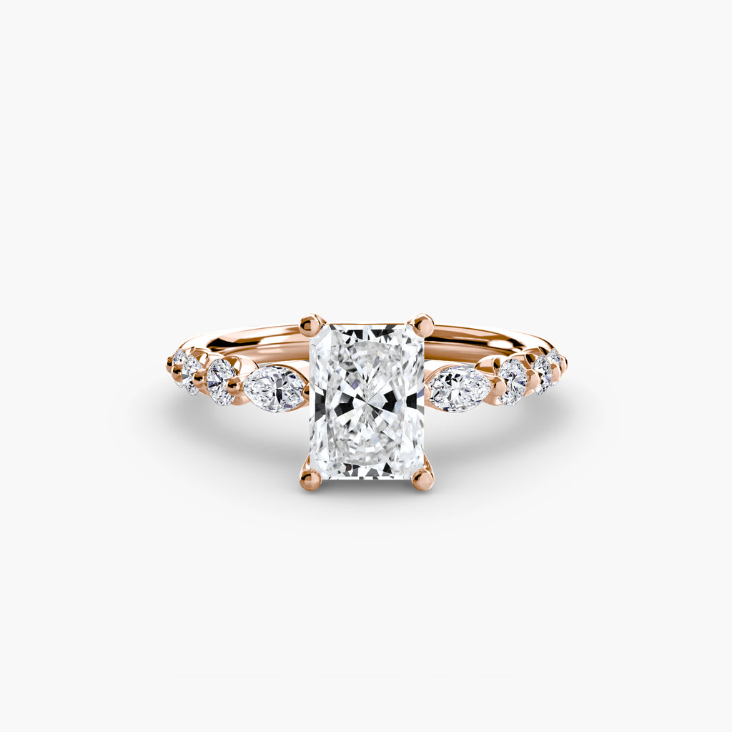 Velora Cluster Ring – Round Cut