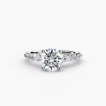 Velora Cluster Ring – Round Cut