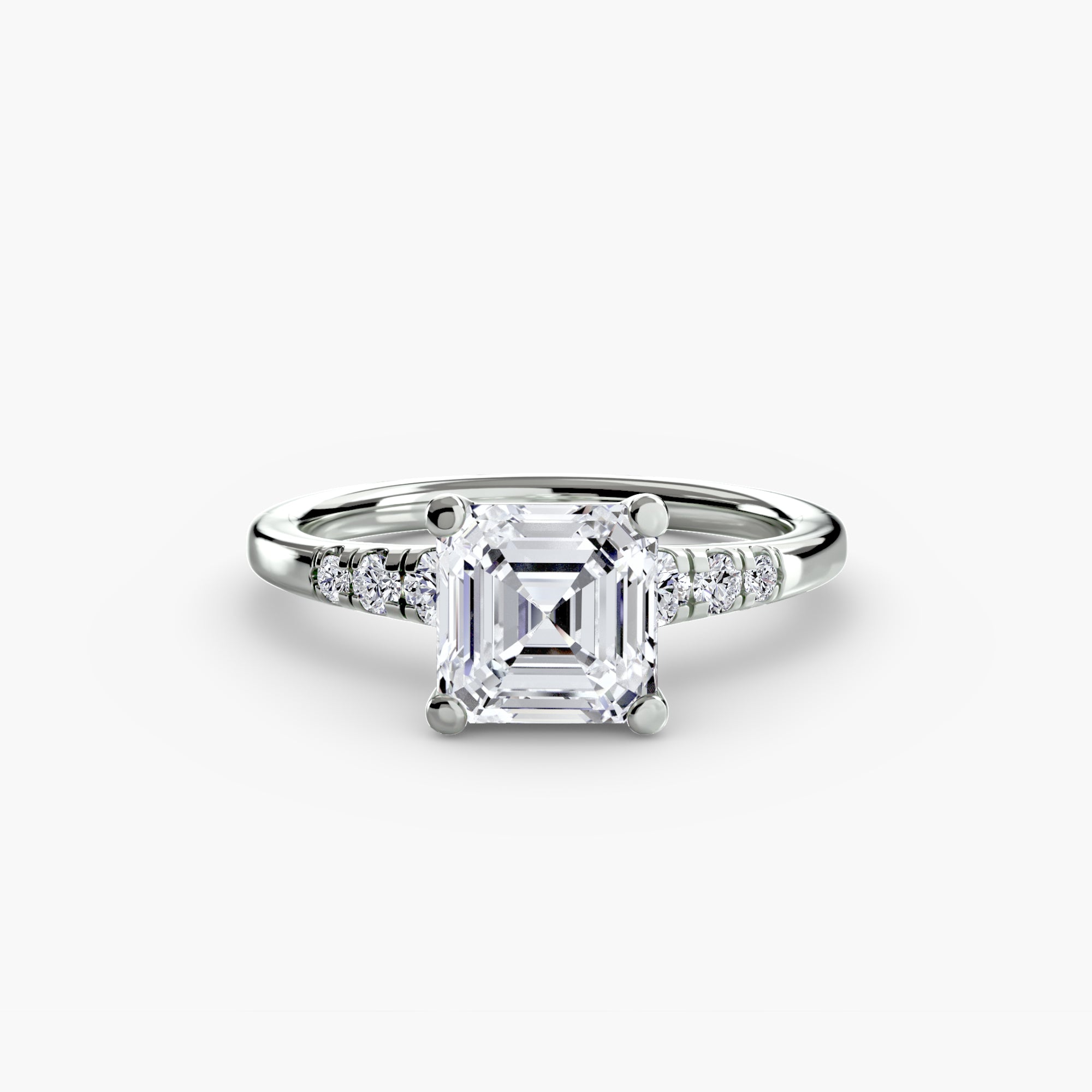 Auriona Solitaire Ring – Round Cut
