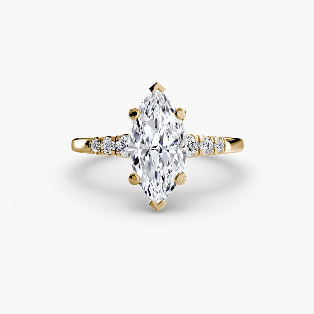 Auriona Solitaire Ring – Round Cut