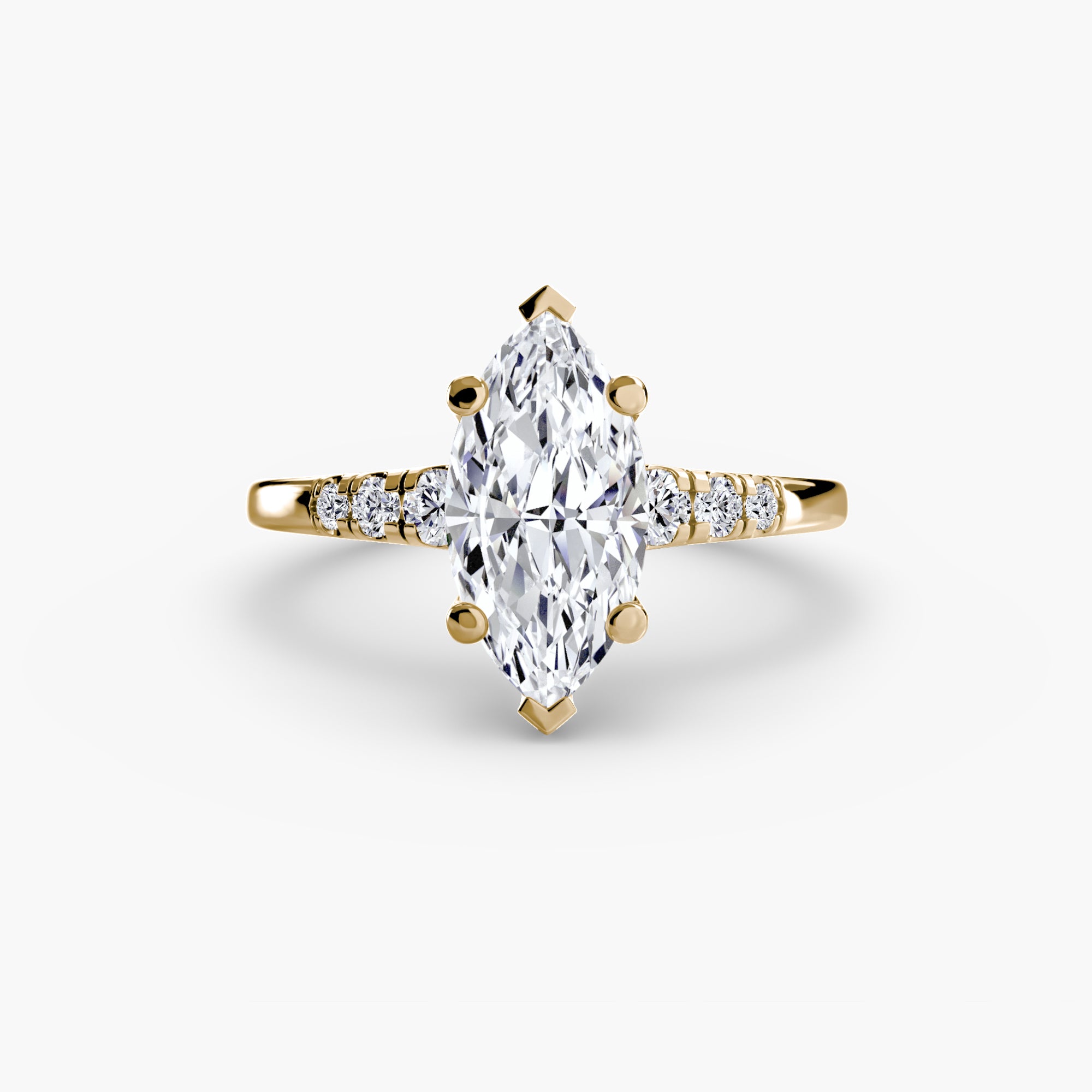 Auriona Solitaire Ring – Round Cut