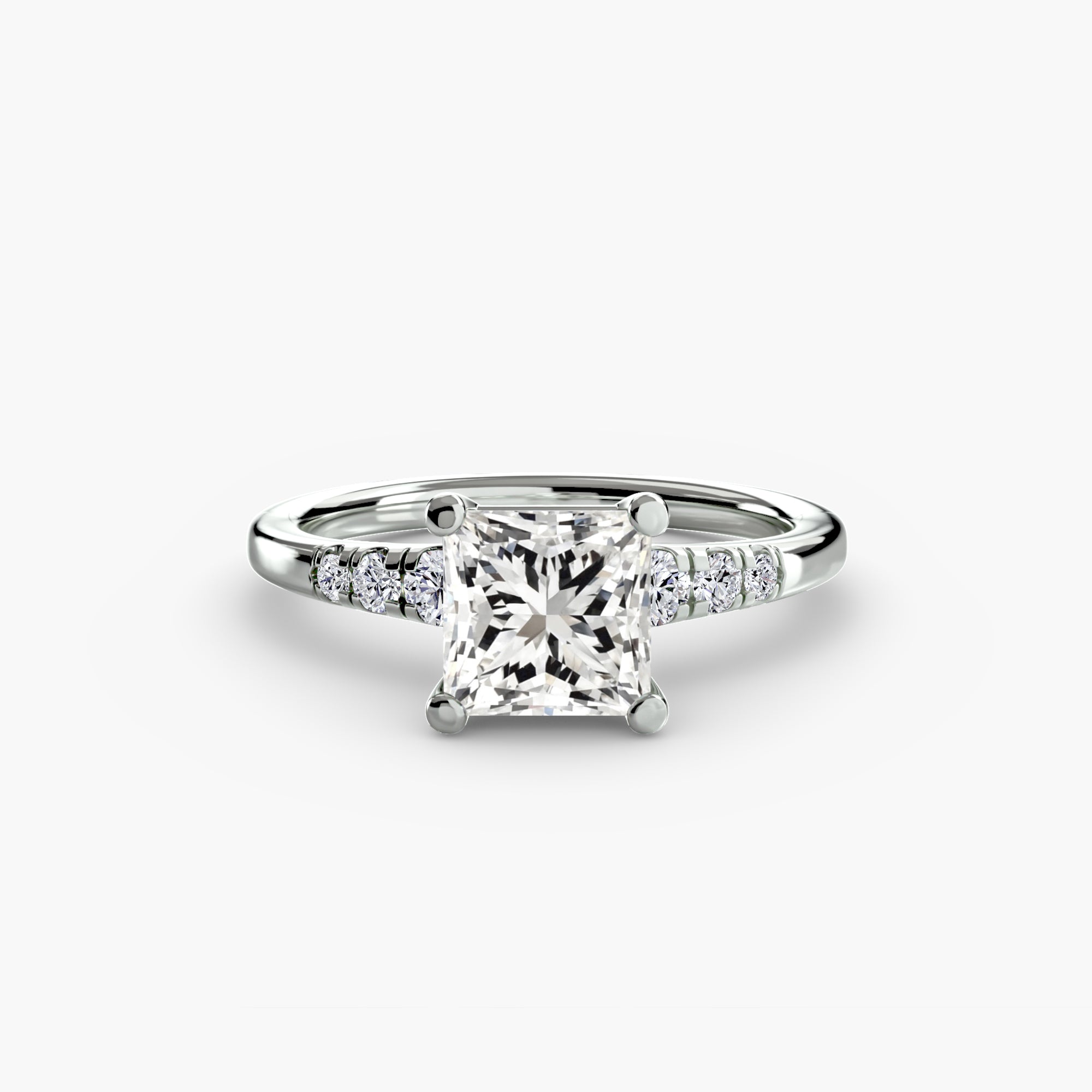 Auriona Solitaire Ring – Round Cut