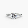 Auriona Solitaire Ring – Round Cut