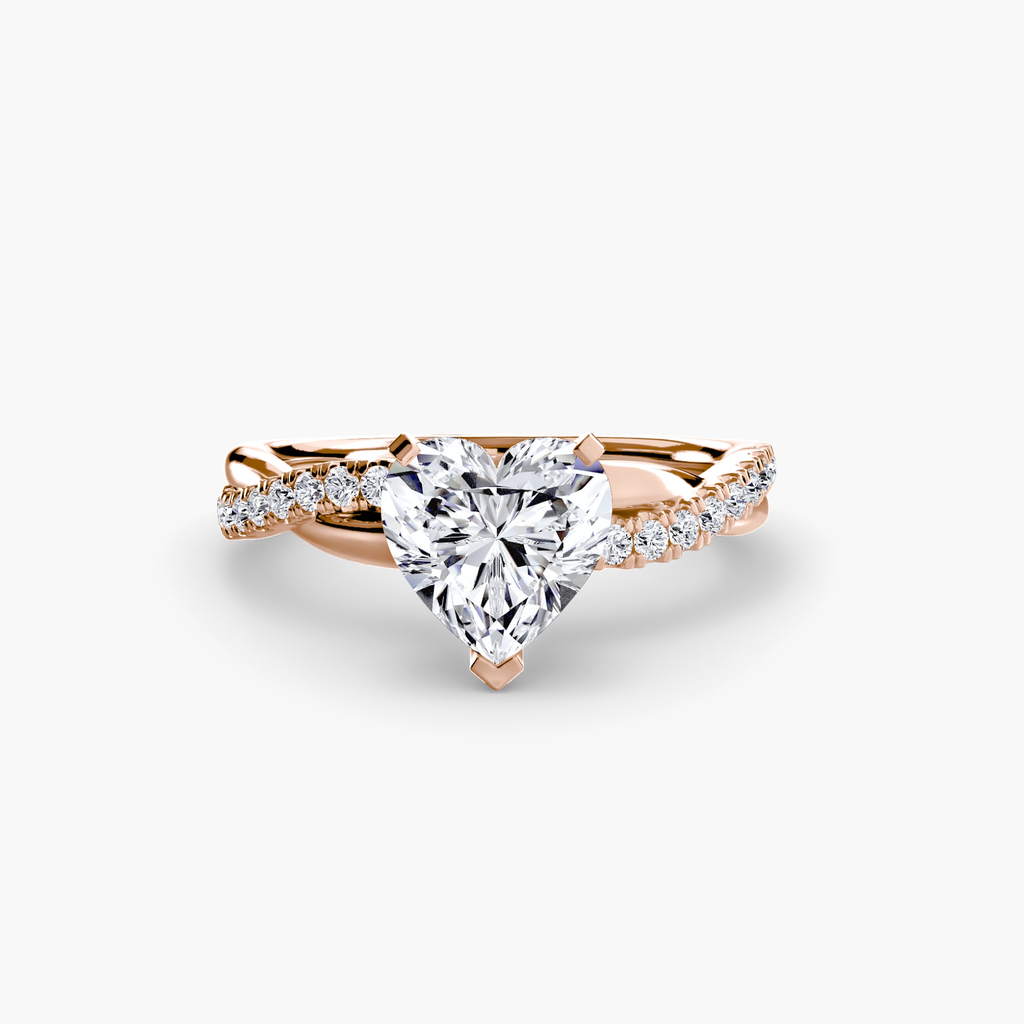 Virella Twist Ring – Oval Cut