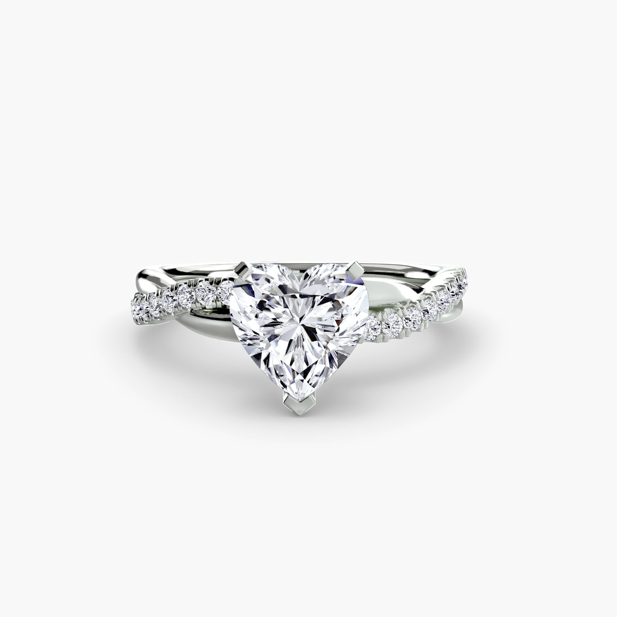 Virella Twist Ring – Oval Cut