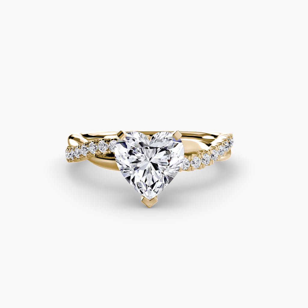 Virella Twist Ring – Oval Cut