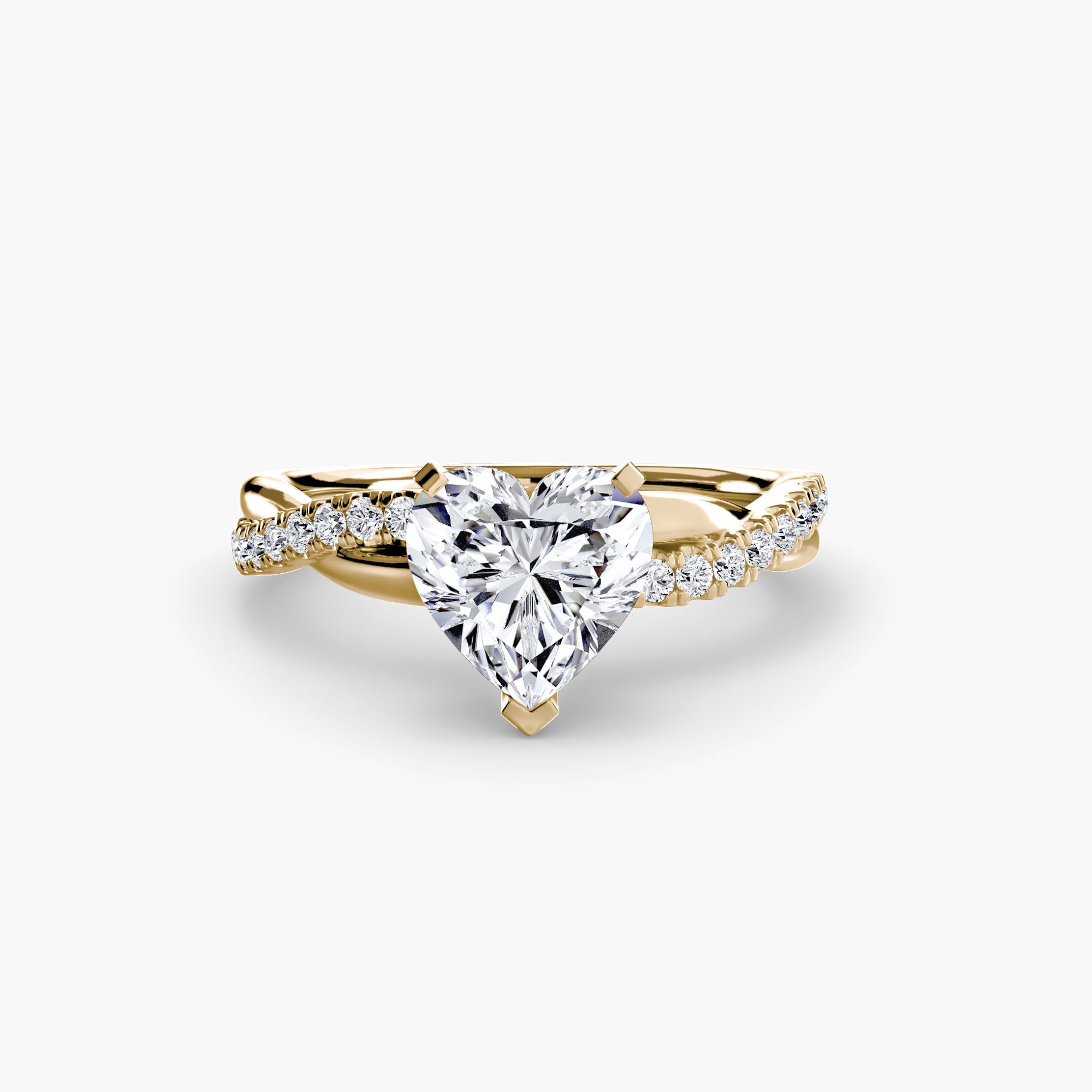 Virella Twist Ring – Oval Cut