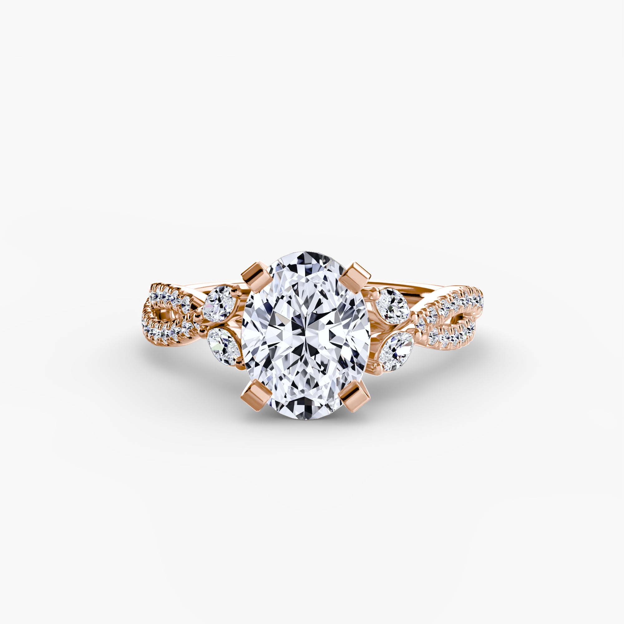Virelle Étoile Ring – Oval Cut