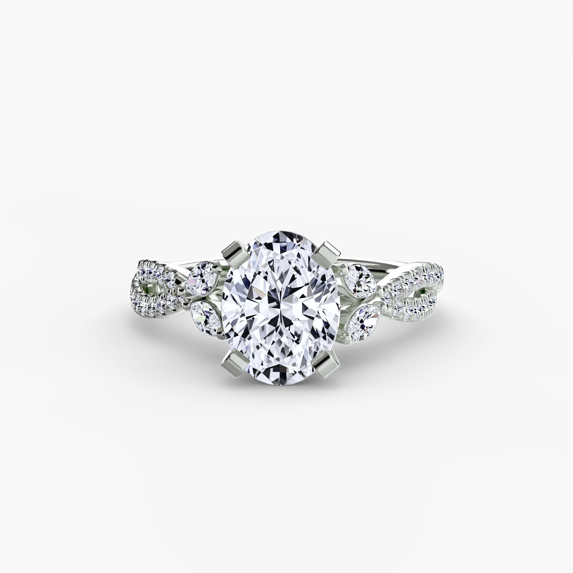 Virelle Étoile Ring – Oval Cut
