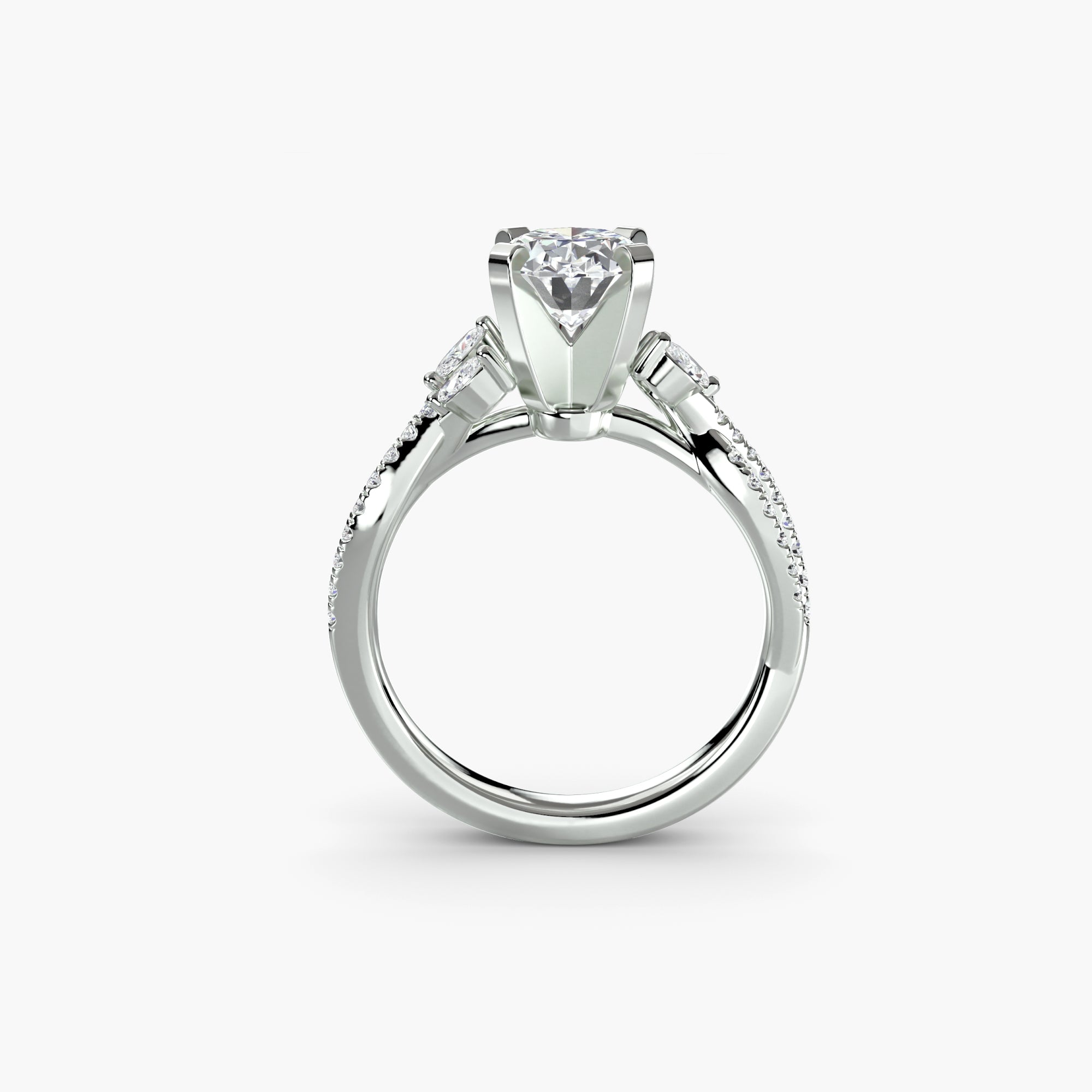 Virelle Étoile Ring – Oval Cut